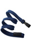 010677 HID Navy Blue 3/8" (10 mm) Flat Braid Breakaway Woven Lanyard with Wide Plastic Hook And Gripper 30 - Pack of 100-DISCONTINUED