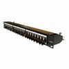 Show product details for 042-377/S/24 Vertical Cable Cat6 Shielded 24 Port Krone Type 19" 1U Rack Mountable Patch Panel