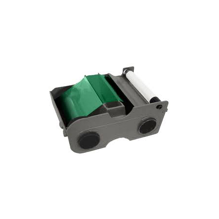 045104 HID Fargo Green Cartridge w/ Cleaning Roller  1000 Images