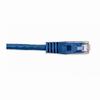 092-607/5BL Vertical Cable 24 AWG 4 Unshielded Twisted Pair Stranded Bare Copper CM Non-Plenum Cat5e Cable - 5ft Patch Cord - Blue
