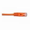 092-610/5OR Vertical Cable 24 AWG 4 Unshielded Twisted Pair Stranded Bare Copper CM Non-Plenum Cat5e Cable - 5ft Patch Cord - Orange