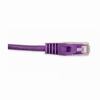 092-611/5PR Vertical Cable 24 AWG 4 Unshielded Twisted Pair Stranded Bare Copper CM Non-Plenum Cat5e Cable - 5ft Patch Cord - Purple