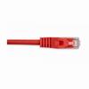 092-612/5RD Vertical Cable 24 AWG 4 Unshielded Twisted Pair Stranded Bare Copper CM Non-Plenum Cat5e Cable - 5ft Patch Cord - Red