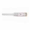 092-613/5WH Vertical Cable 24 AWG 4 Unshielded Twisted Pair Stranded Bare Copper CM Non-Plenum Cat5e Cable - 5ft Patch Cord - White