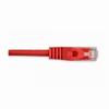 Show product details for 092-630/10RD Vertical Cable 24 AWG 4 Unshielded Twisted Pair Stranded Bare Copper CM Non-Plenum Cat5e Cable - 10ft Patch Cord - Red