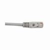 092-654/25GY Vertical Cable 24 AWG 4 Unshielded Twisted Pair Stranded Bare Copper CM Non-Plenum Cat5e Cable - 25ft Patch Cord - Gray