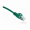 094-806/2GR Vertical Cable 24 AWG 4 Unshielded Twisted Pair Stranded Bare Copper CM Non-Plenum Cat6 Cable - 2ft Patch Cord - Green