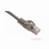 094-807/2GY Vertical Cable 24 AWG 4 Unshielded Twisted Pair Stranded Bare Copper CM Non-Plenum Cat6 Cable - 2ft Patch Cord - Gray