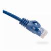 094-832/7BL Vertical Cable 24 AWG 4 Unshielded Twisted Pair Stranded Bare Copper CM Non-Plenum Cat6 Cable - 7ft Patch Cord - Blue