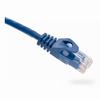 094-868/25BL Vertical Cable 24 AWG 4 Unshielded Twisted Pair Stranded Bare Copper CM Non-Plenum Cat6 Cable - 25ft Patch Cord - Blue
