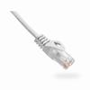 094-874/25WH Vertical Cable 24 AWG 4 Unshielded Twisted Pair Stranded Bare Copper CM Non-Plenum Cat6 Cable - 25ft Patch Cord - White
