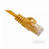 094-875/25YL Vertical Cable 24 AWG 4 Unshielded Twisted Pair Stranded Bare Copper CM Non-Plenum Cat6 Cable - 25ft Patch Cord - Yellow