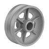 1011Z Pach & Co Cast Iron V-Groove Wheel 4"X2"X1/2" (Zinc Plated) 4pk