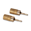 Show product details for 110004 Vanco Conn Pin Plug Solderless 2PK