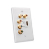 Vanco HDMI Wall Plate With Component Video Cable