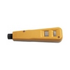 [DISCONTINUED] 13000C Platinum Tools Punchdown Tool, Yellow/Grey, (blades not incl'd). Clamshell.