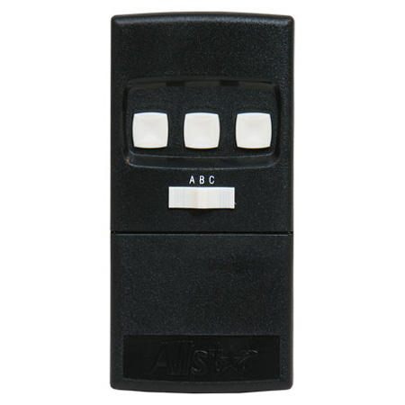 [DISCONTINUED] 190-109031 Linear 3-Button 3-Door Open-Close-Stop Transmitter - 288 MHz