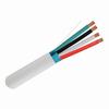 Show product details for 209-2359/S/5WH Vertical Cable 16 AWG 4 Conductors Shielded Stranded Bare Copper CMR/CL3 Non-Plenum Audio Cable - 500' Pull Box - White
