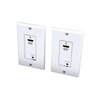 Show product details for 280715 Vanco HDMI Wall Plate Extender Over 2 UTP Cables with IR Control - 100 Feet