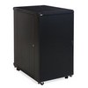 Show product details for 3108-3-001-22 Kendall Howard 22U LINIER Server Cabinet Solid/Solid Doors 36" Depth