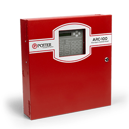 3992755 Potter ARC-100 100 Point Fire Alarm Releasing Control Panel