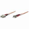 Show product details for 470100 Intellinet Fiber Optic Patch Cable Duplex Multimode ST/SC - OM2 - 3.0 Feet - Orange