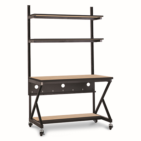 [DISCONTINUED] 5000-3-102-48 Kendall Howard 48 inch Performance Work Bench - Caramel Apple