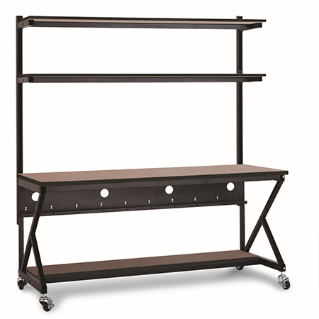 [DISCONTINUED] 5000-3-103-72 Kendall Howard 72 inch Performance Work Bench - Serene Cherry