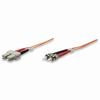 Show product details for 510349 Intellinet Network Solution Fiber Optic Patch Cable Duplex Multimode ST/SC - OM1 - 10.0 Feet - Orange