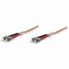 515764 Intellinet Fiber Optic Patch Cable Duplex Multimode ST/ST - OM1 - 7.0 Feet - Orange
