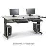 5500-3-000-36 Kendall Howard Advanced Classroom Training Table 72" W by 30" D Folkstone