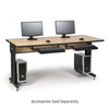5500-3-001-36 Kendall Howard Advanced Classroom Training Table 72" W by 30" D Hard Rock Maple