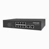561402 Intellinet Network Solutions 8-Port Gigabit Ethernet PoE+ Switch with 2 RJ45 Gigabit Uplink Ports
