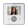 Show product details for 6101Z Comelit Planux video monitor 2 button face plate (Classic White)