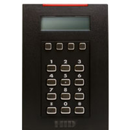 6170BKT000000 HID iCLASS RKL55 Read Only Contactless Smart Card Reader with LCD/Keypad (Wiegand)