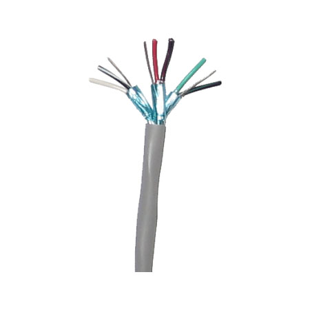 6309 Talk-A-Phone 22 Gauge Cable 3 Individually Shielded Twisted Pairs with Overall Jacket - 1 Foot