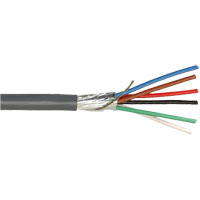 67006-46-09 Coleman Cable 18 Gauge 6 Conductor Shielded PVC - 1000 Feet Pull Box - Gray