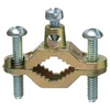 Arlington Bare Wire Ground Clamp (Brass Color Plated)