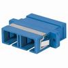 Show product details for 760638 Intellinet Single Mode Duplex SC Adapter SC Adapter Single Mode Duplex Zirconia Sleeve - Blue