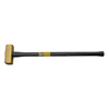 Klein Tools Brass Sledge Hammers - Fiberglass Rubber Grip Handle