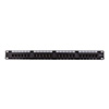 Show product details for 7P-24TK11C6C-BK Pro's Kit Cat6 Patch Panel 24 Port Straight Entry