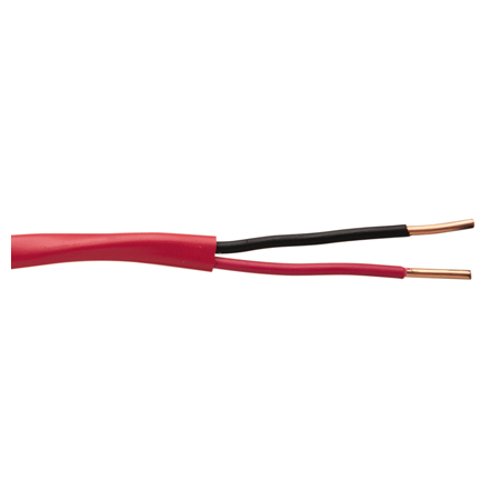 81202-06-04 Coleman Cable 12/2 Sol FPLP - Red - 1000 Feet