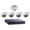 [DISCONTINUED] 88-SN8FE3-ADR Geovision GV-SNVR0811 8 Channel NVR Kit 80Mbps Max Throughput w/ Built-in 8 Port PoE Switch - 2TB w/ 1 x 3MP Indoor Fisheye and 4 x 1.3MP Outdoor Dome IP Security Cameras