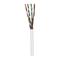 [DISCONTINUED] 96262-46-01 Coleman Cable 1000' Network Cable Unshielded Twisted Pairs (UTP) - CM Rated CAT5e - Pull Box - White