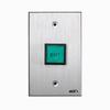 Show product details for 975-TD-08 x 28 Dormakaba Rutherford Controls Electronic Time-Delay Push Button Brushed Anodized Aluminum Faceplate 24VDC