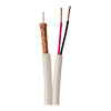 Show product details for 993253-06-01 Southwire Signal Siamese 20 AWG Solid Bare Copper RG-59 Coaxial Plus 18 AWG 2 Conductors Stranded Bare Copper CM/CL2 Non-plenum CCTV Cable - 1000' Reel - White