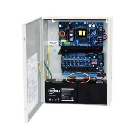 AL1024ULACM Altronix 8 Output Fused Power Supply/Charger w/ Controller and Enclosure 24VDC @ 10 Amp