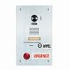 IS-DVF-2RA-FR Aiphone Flush Video Door Station with Standard and Emergency Call Buttons - French Labeling