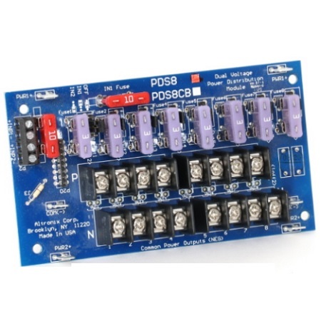 PDS8 Altronix Dual Input Power Distribution Module