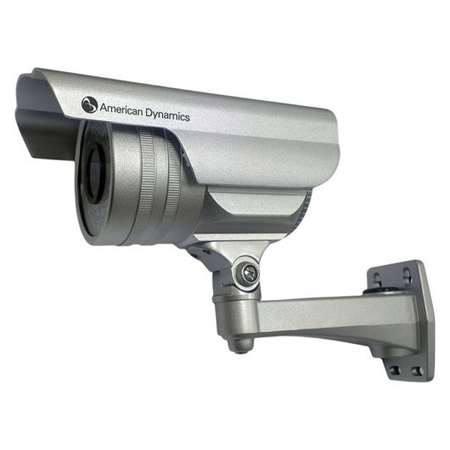 [DISCONTINUED]ADCA3BWO7RP American Dynamics 3.8-9.5mm Varifocal 600TVL Outdoor IR Day/Night Bullet Security Camera 12VDC